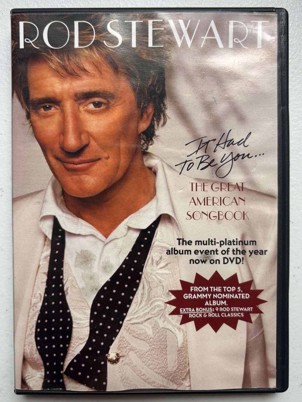 Rod Stewart "It Had To Be You" The Great American Songbook DVD